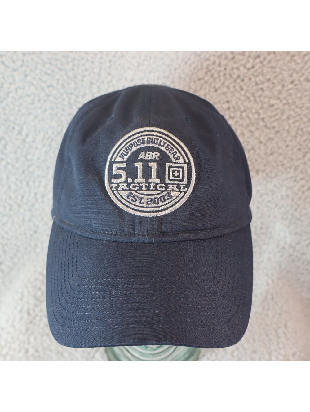 511 Tactical Baseball Hat Men ABR Black Snapback 0+ Patch